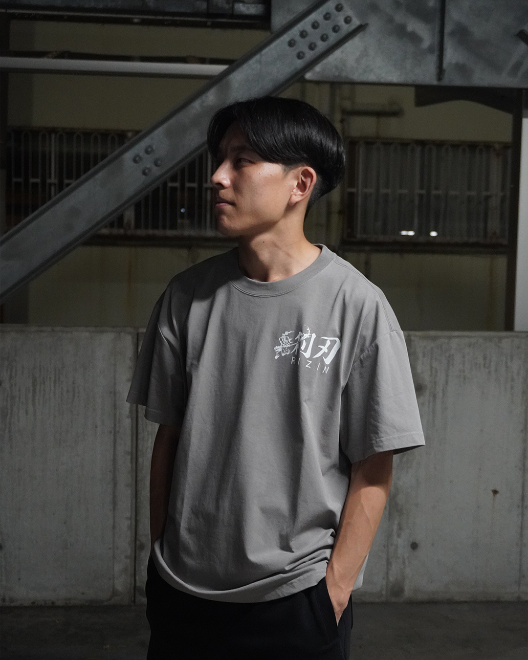 CLASSIC OVERSIZED TEE GREY